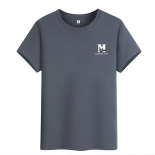 2025夏季新款短袖t恤男青年圆领纯棉宽松情侣百搭半袖学生打底衫