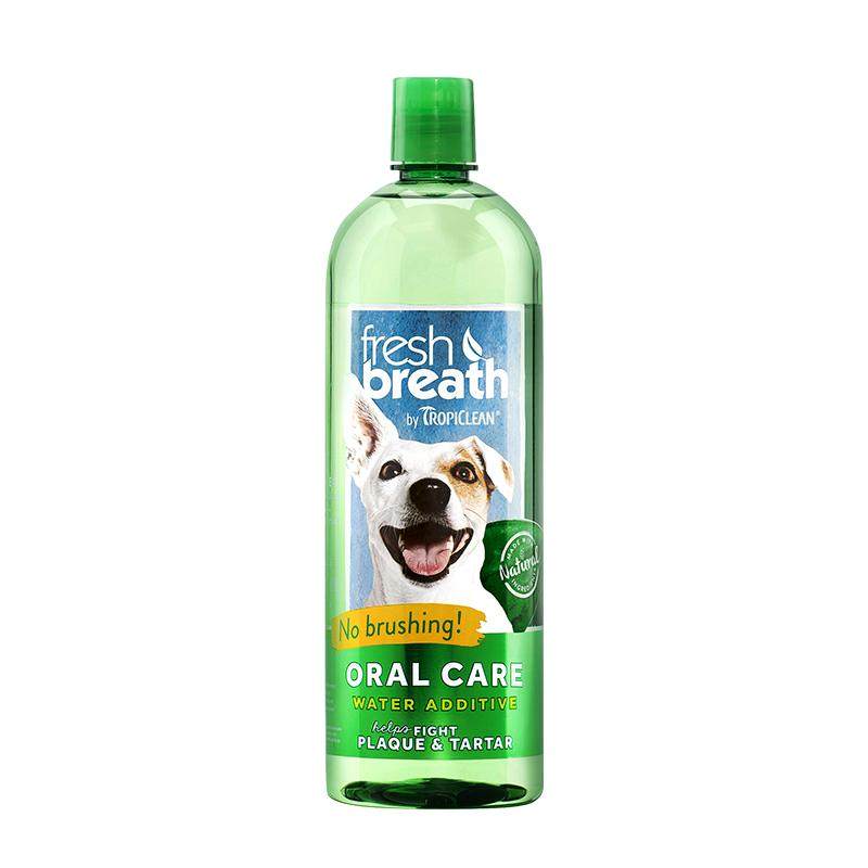 狗狗洁齿水1000ml宠物洁牙进口清新口气口臭 Fresh Breath多美洁