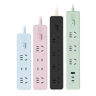 公牛插座转换器多位多功能总控办公家用插板接线板拖线板插排排插