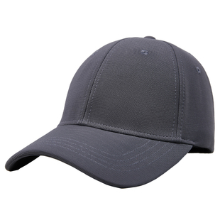 后封口全封闭帽子男棒球帽硬顶不露头光头秋季四季透气鸭舌帽速干