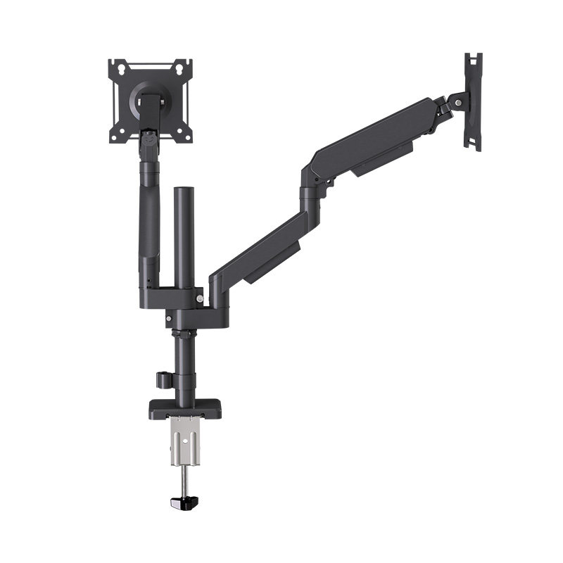 上下双屏显示器支架横竖屏360度旋转电脑增高底座适用于AOC27英寸