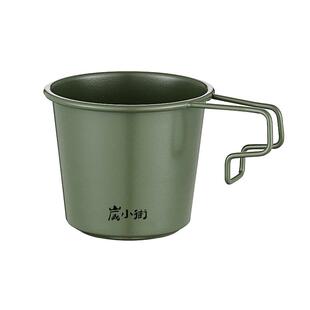 炭小街304不锈钢雪拉杯露营水杯户外便携收纳食品级烧水杯啤酒杯