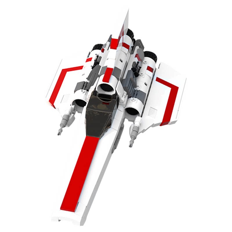 MOC星球大战系列模型玩具太空普通塑料积木