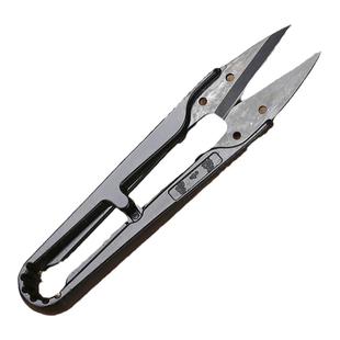 正品杭州张小泉剪线头专用剪刀弹簧纱剪十字绣U型裁缝线头小剪刀