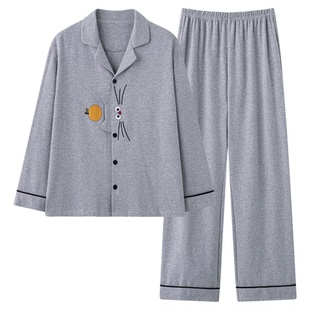 都市丽人睡衣女款春秋季纯棉长袖2025新款卡通甜美家居服套装