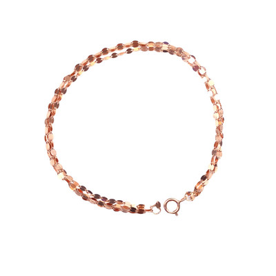 14k女士彩金俄罗斯手链