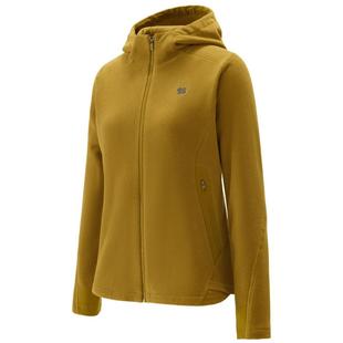KOLON SPORT可隆女士连帽抓绒夹克保暖透气抓绒衣户外运动外套
