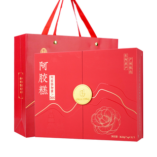 雷允上东阿阿胶糕礼盒送礼见长辈妈妈气血正品阿胶营养补品暖冬