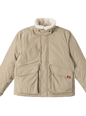 Dickies仿羊羔绒衣领羽绒服