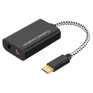 usb3.1外置声卡type-c转3.5mm麦克风耳机转接头macbook笔记本音频接口话筒音响箱免驱动独立外接转换器线通用