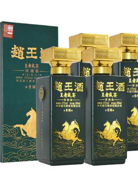 赵王酒青樽41度浓香型白酒邯郸酒