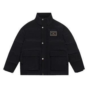 李宁羽绒服男款短款冬季保暖韦德系列鹅绒防泼水运动休闲外套上衣