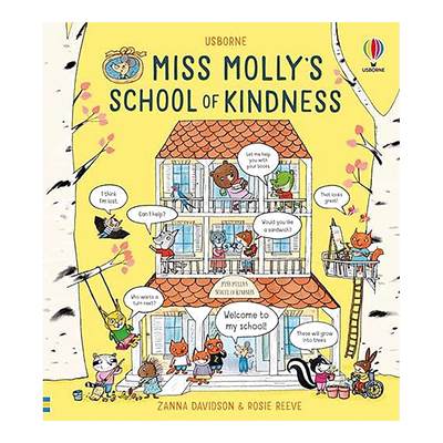 【预售】莫莉老师的友好学校 Miss Molly’s School of Kindness 英文绘本 认识世界 学前认知书籍进口原版