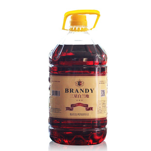 隆斐堡国产白兰地洋酒38度 葡萄蒸馏酒吧用酒烘焙白兰地5L大桶装