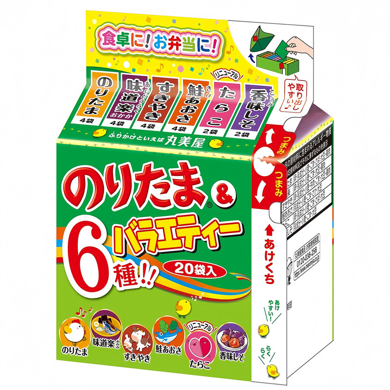 日本丸美屋鸡蛋海苔碎拌饭料