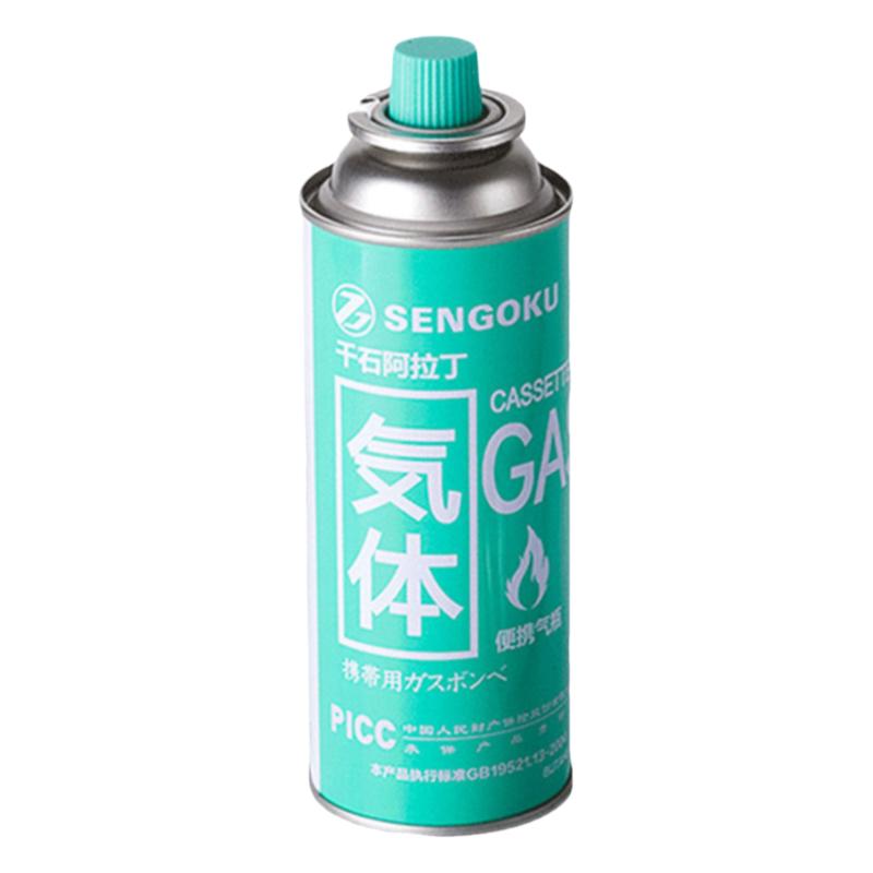 千石阿拉丁气罐卡式炉通用正品户外家用丁烷小罐便携式液化气气瓶