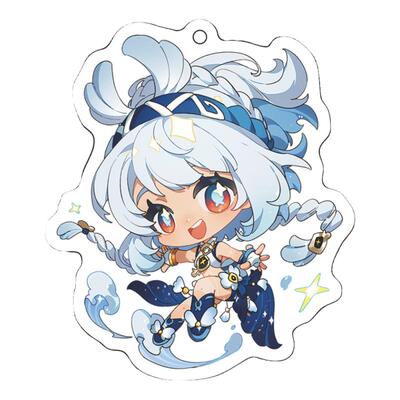 原神周边夹层钥匙扣挂件艾梅莉埃