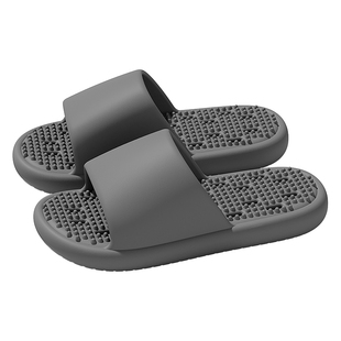 浴室漏水拖鞋男士2026新款室内家居洗澡防滑防臭厚底eva凉拖男鞋