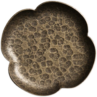 手工锤纹铜茶垫功夫杯垫茶杯垫茶托茶杯托碟茶承日式功夫茶道杯托