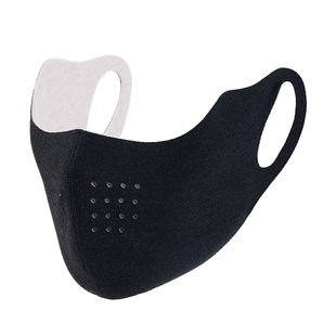 MISSION UV保暖口罩男冬季户外防晒防风防寒透气护脸加绒骑车面罩