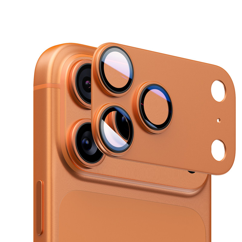 康宁适用苹果17镜头膜iphone17promax新款手机后摄像头保护贴16pro高清一体全包覆盖钢化壳17air相机1