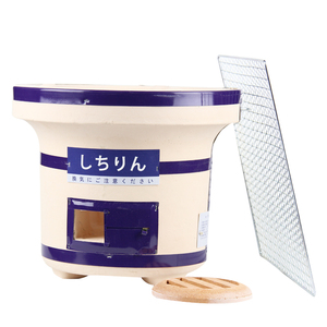 日式烧烤炭炉家用烧烤炭炉陶土烧烤炉户外便携烧烤炉ST-01