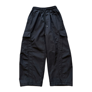 凯文家童装2025年冬季新品男童中大童韩版宽松儿童加绒工装裤长裤