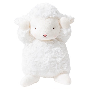 海湾兔bunnies 9英寸小羊可爱治愈公仔娃娃毛绒玩具生日礼物玩偶