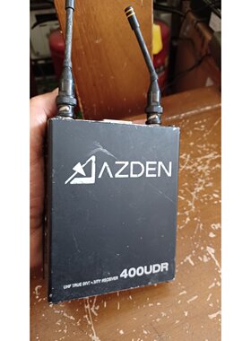 【请询价】AZDEN400UDR腰包发射器实物如图成色看图吧有