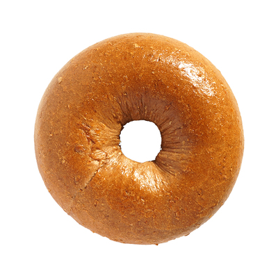 全麦肉桂味贝果无蔗糖无油代餐