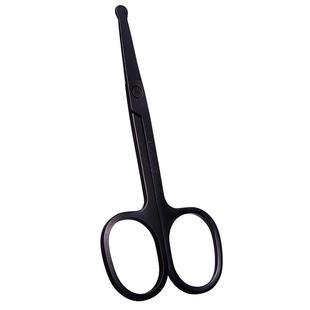 德国鼻毛剪刀男士专用剪鼻毛小剪刀圆头磨砂不锈钢手动鼻毛修剪器