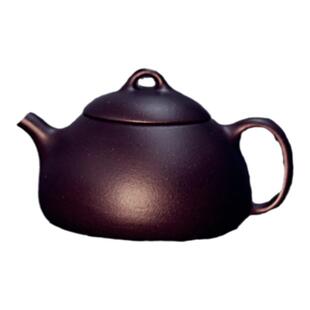 传承壶Q54小圆瓢约120ml紫砂壶老紫泥纯全手工名家茶具家用功夫壶