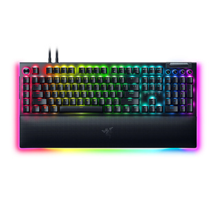 Razer雷蛇黑寡妇蜘蛛V4专业版幻彩电竞电脑游戏机械键盘带腕托