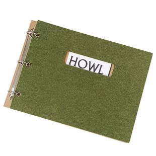 错位相册本纯色简约长方形牛皮纸日常diy影集16k送同学老师回忆录