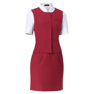 国航空姐制服女高端职业套装珠宝店工装美容师酒店售楼高铁工作服
