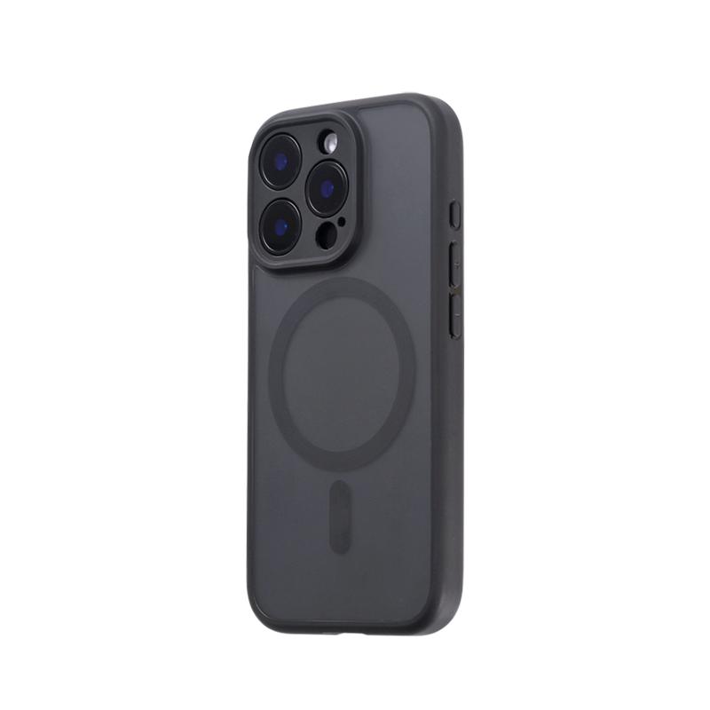 新款适用iPhone17pro手机壳防摔苹果16磨砂壳拍照按键全包15promax保护套硅胶半透明磁吸13肤感14高档男士黑