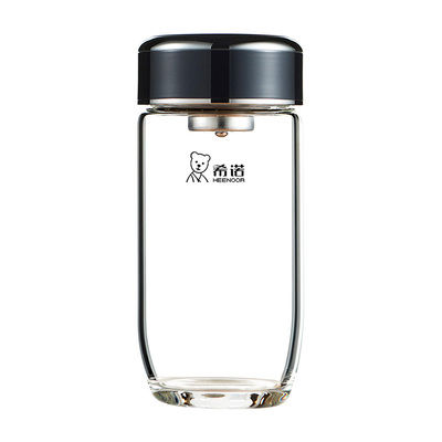 希诺7715玻璃杯单层加厚男士水杯