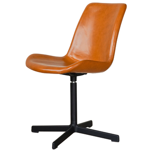 北欧设计师简约书桌椅现代电脑椅旋转办公椅家用书房升降椅子靠背