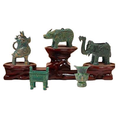 匹诺考古国博文创殷墟文物冰箱贴