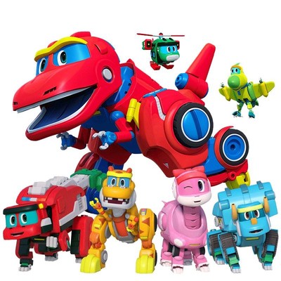 帮帮龙全套迷你变形机器人