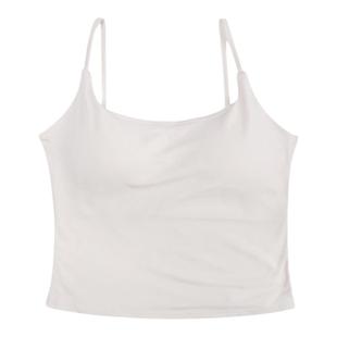 馨帮帮Bra 夏季内搭带胸垫文胸一体背心上衣舒适亲肤可外穿吊带女