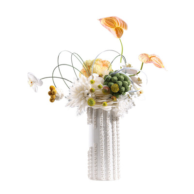 妖及现代轻奢高端仿真花摆件