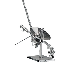 3D金属拼装模型旅行者号卫星航天立体积木飞船空间站拼图手工diy