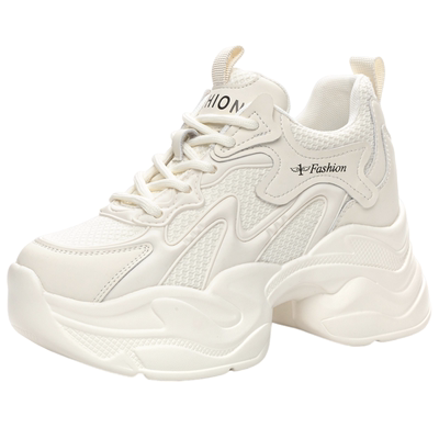 休闲内增高9cm老爹鞋透气