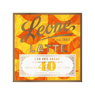Leone蕾欧娜牛奶巧克力片排块70g
