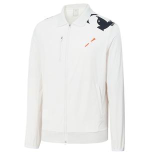 HONMA高尔夫男士鼹鼠拉链外套休闲时尚百搭通勤薄绒保暖运动夹克