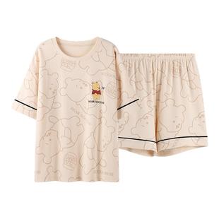 俞兆林睡衣女春秋款纯棉长袖2025新款可外穿可爱休闲家居服套装