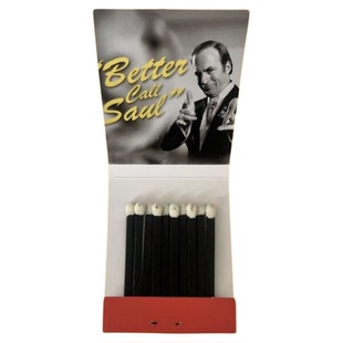 绝命毒师风骚律师宇宙周边同款索尔古德曼火柴盒 cosplay电影道具