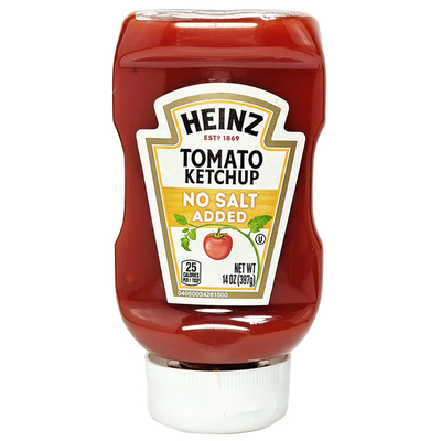 美国亨氏番茄酱无糖无盐薯条蘸酱