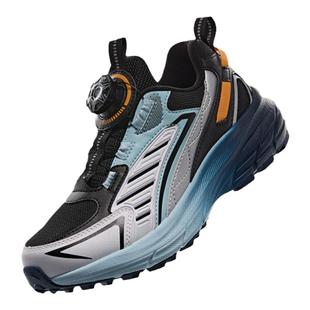 安踏童鞋儿童探野户外徒步鞋2025新款冬季透气男童登山鞋运动鞋子